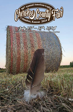 Cover photo by Cooper Ferguson of the Lone Elm Beavers. Links to PDF copy of the 2024 Cherokee County Fair Book.